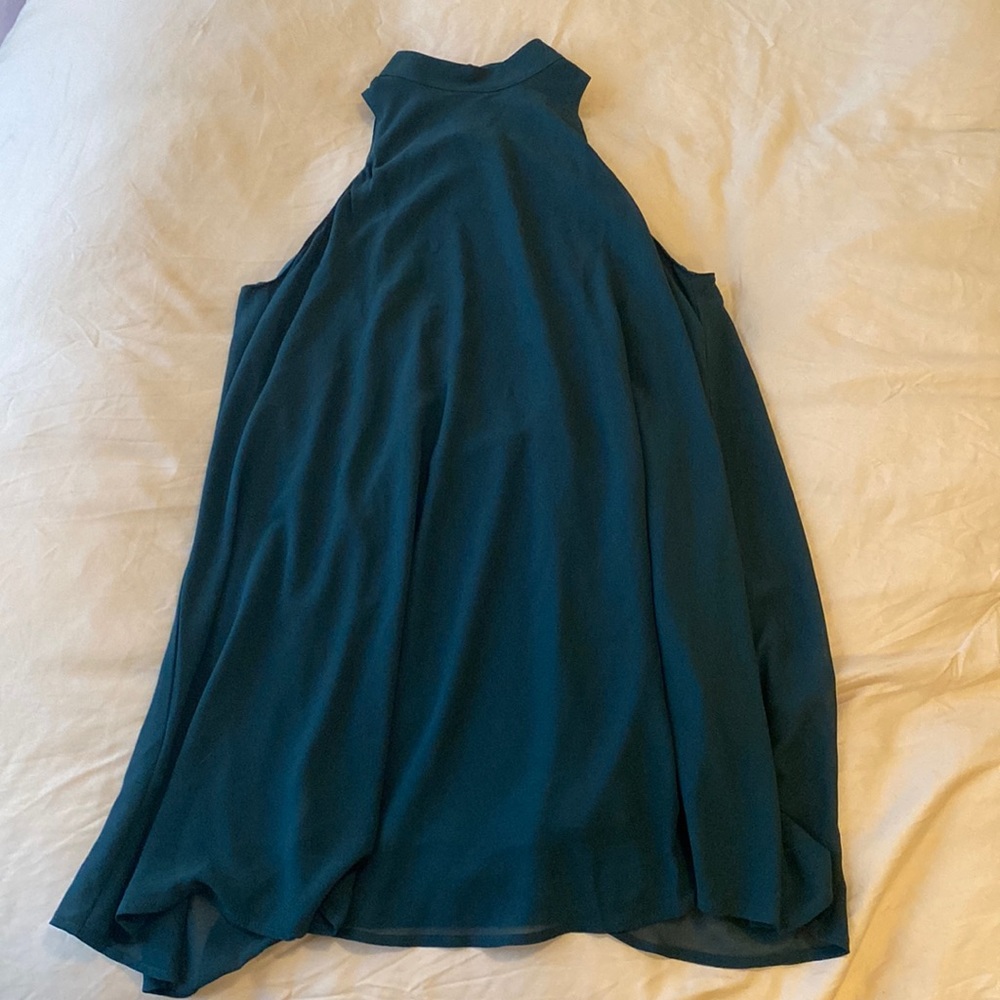 Open back dress